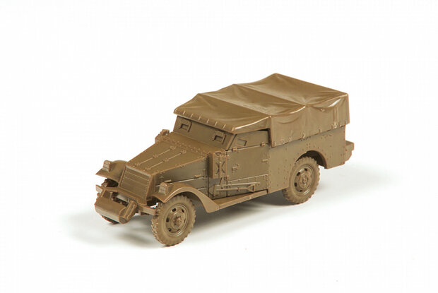 ZVEZDA 6245 AMERICAN ARMORED PERSONNEL CARRIER M-3 SCOUT CAR 1/100