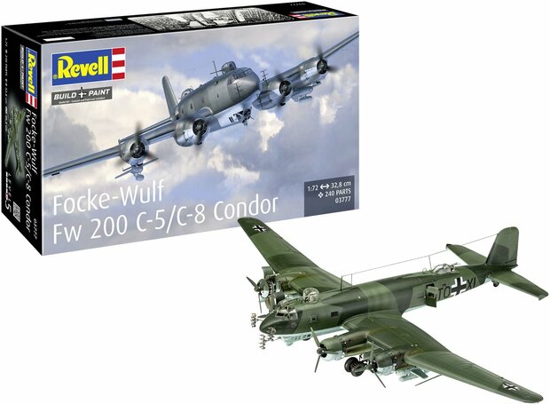 REVELL 03777 FOCKE-WULF FW 200 C-5/C-8 CONDOR 1/72