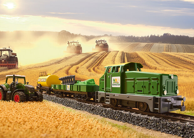 MARKLIN-29653 START UP SET LANDSCHAP FARMING H0/MFX   