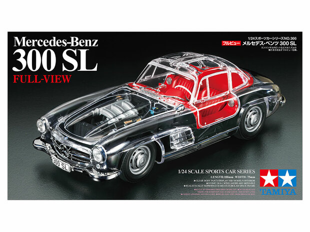 TAMIYA 24366 MERCEDES-BENZ 300SL "FULL-VIEW" 1/24