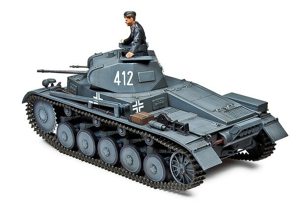 TAMIYA 32570 PANZERKAMPFWAGEN II AUSF. A/B/C FRANS 1/48