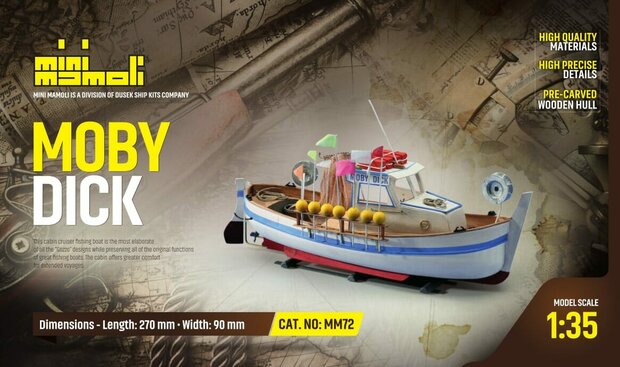 MINI MAMOLI MM72 MOBY DICK