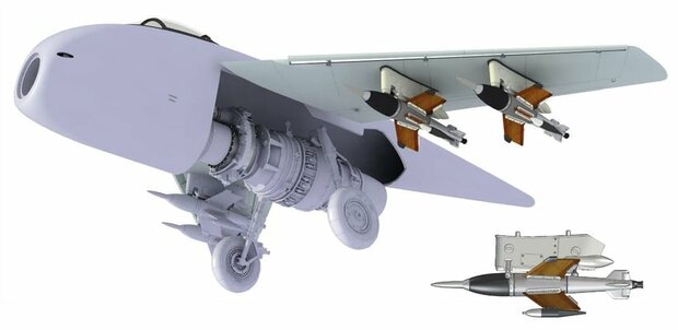 DAS WERK DW32002 WWII GERMAN MESSERSCHMITT P.1101 1/32 