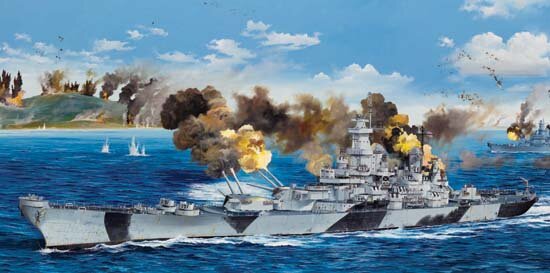 TRUMPETER 03706 USS IOWA BB-61 1/200