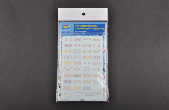 TRUMPETER 06630 (DECAL) WWII SIGNAL FLAGS 1/200