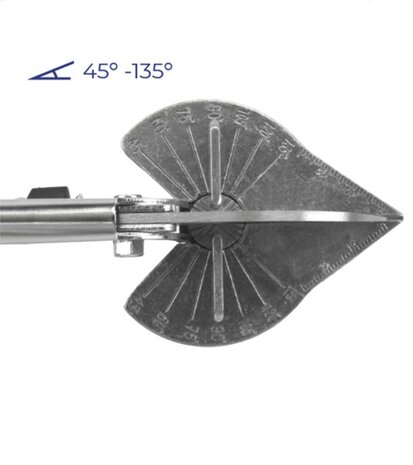 ARTESANIA LATINA 27010 VERSTEKSNIJDER MET MEERDERE HOEKEN EN 2 BLADEN