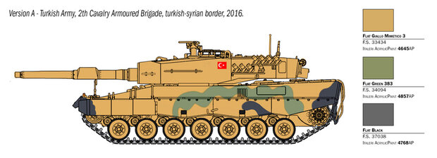 ITALERI 6559 GERMAN TANK (LEOPARD 2A4) 1/35