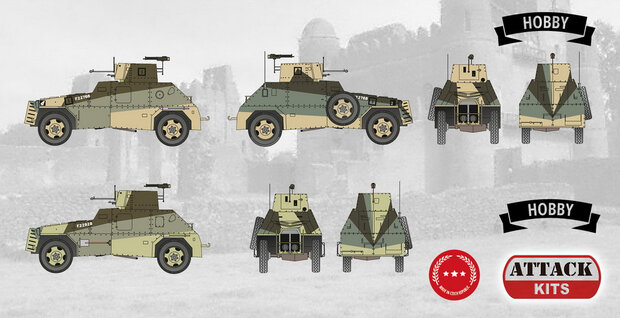 ATTACK 72926 MARMON HERRINGTON Mk.II ME 1/72