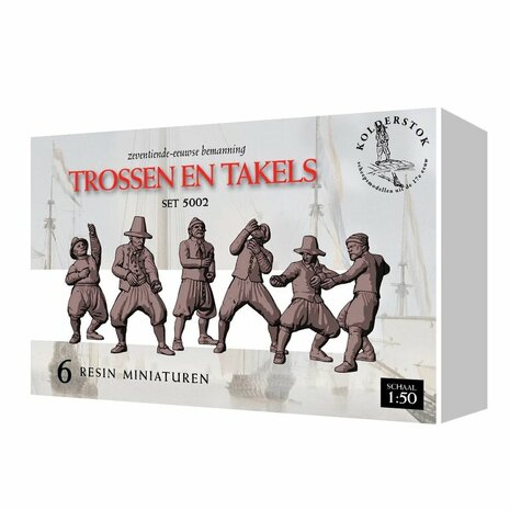 KOLDERSTOK 5002 BEMANNINGSSET "TROSSEN EN TAKELS"