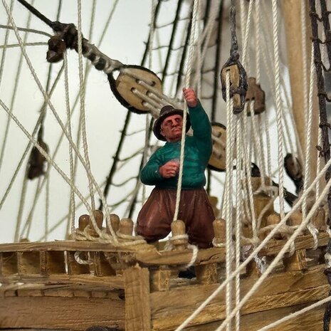 KOLDERSTOK 5002 BEMANNINGSSET "TROSSEN EN TAKELS"