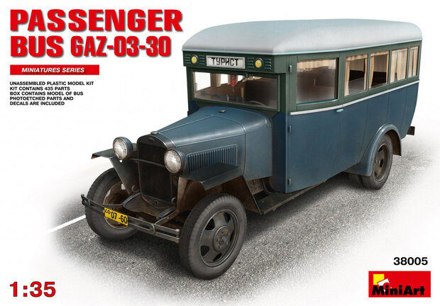 MINIART 38005 PASSENGER BUS GAZ-03-30 1/35