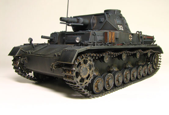 TRISTAR 35023 WWII GERMAN PKfw IV Ausf D/TAUCH 1/35 