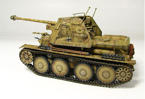 TRISTAR 35030 WWII GERMAN 7,5cm PAK40 Pz.Kpfw. MARDER III Ausf.H 1/35