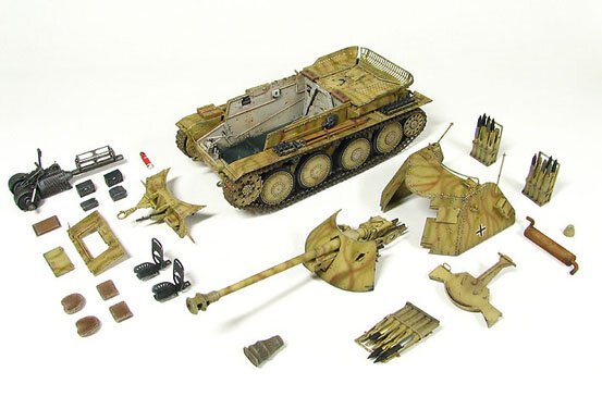 TRISTAR 35030 WWII GERMAN 7,5cm PAK40 Pz.Kpfw. MARDER III Ausf.H 1/35