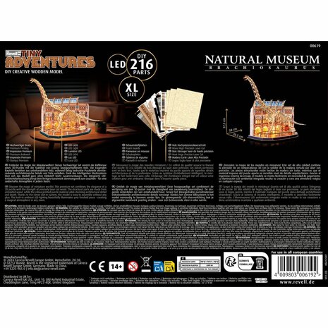 REVELL 00620 NATUURMUSEUM "BLAUWE WALVIS" 