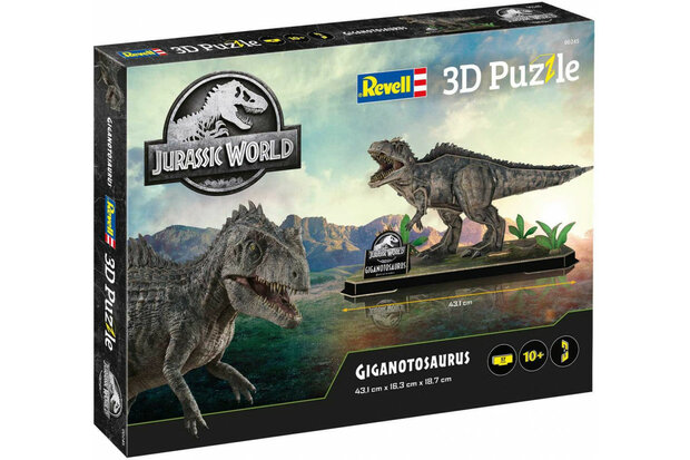 REVELL 00245 3D PUZZLE JURASSIC WORLD "GIGANOTSAURUS"
