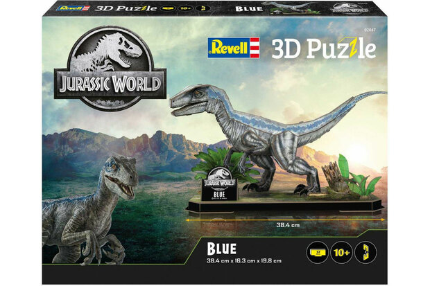 REVELL 00247 3D PUZZLE JURASSIC PARK "BLUE"   