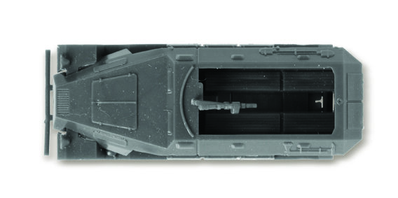 ZVEZDA 6127 WWII GERMAN CREW CARRIER HALFTACK 1/100