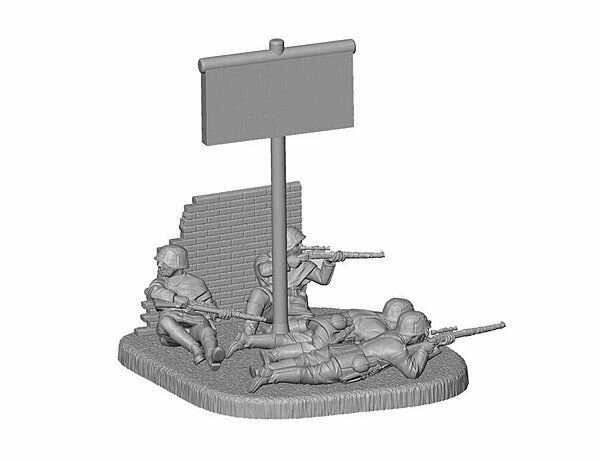 ZVEZDA 6217 WWII GERMAN SNIPER TEAM 1/72 