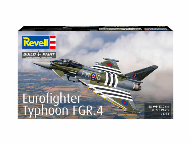 REVELL 03753 EUROFIGHTER TYPHOON FGR.4 1/48