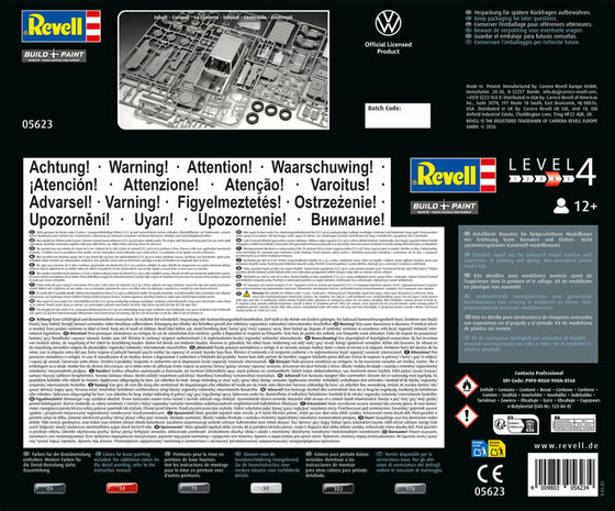 REVELL 05623 50 JAAR VW GOLF 1 GTI 1/24