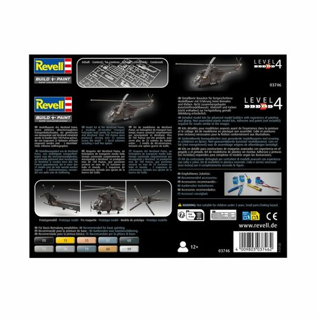 REVELL 03746 WESTLAND PUMA HC.1 1/144