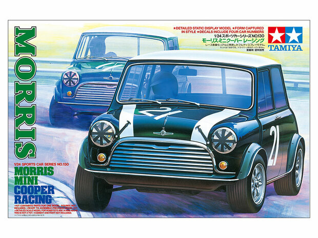 TAMIYA 24130 MORRIS MINI COOPER RACING 1/24