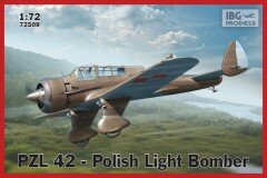 IBG MODELS 72509 PZL 42 - POLISH LIGHT BOMBER 1/72