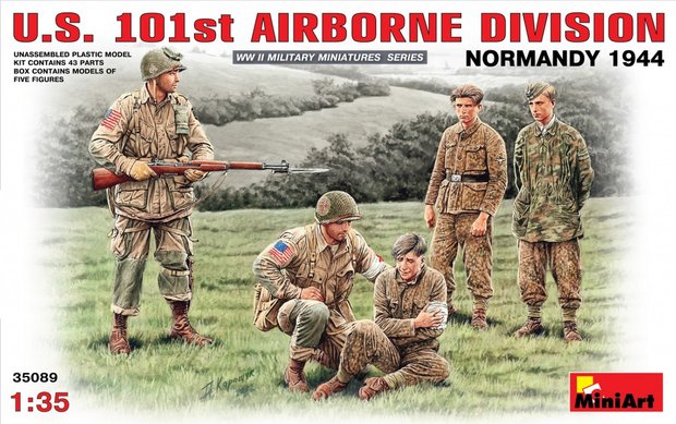 MINIART 35089 U.S. 101st AIRBORNE DIVISION  NORMANDIE 1944 1/35