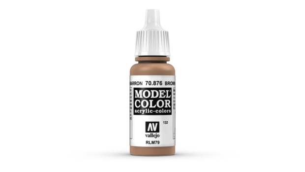 VALLEJO 70876 (132) MODEL COLOR BROWN SAND 
