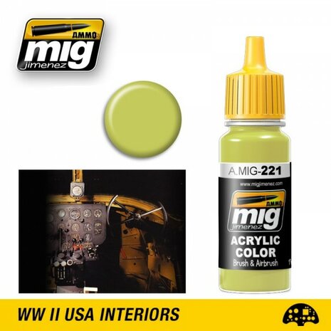 A.MIG-221 ZINC CHROMATE YELLOW