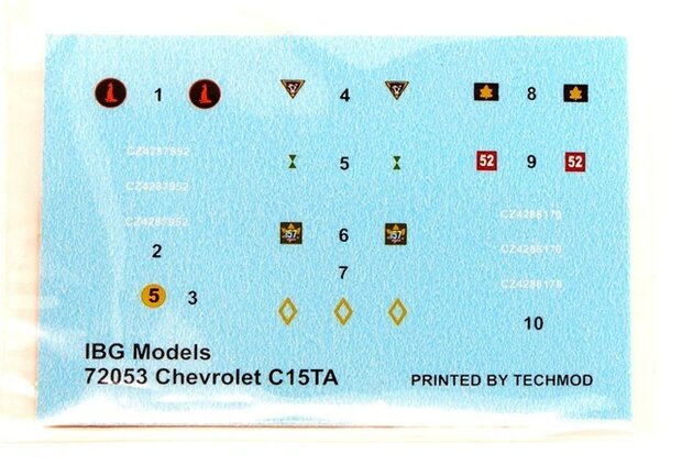 IBG MODELS 72053 CHEVROLET C15TA 1/72