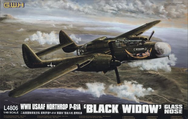 G.W.H. L4806 WWII USAAF NORTHTHROP P-61A 1/48