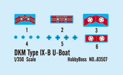 HOBBY BOSS 83507 DKM Type IX-B U-BOAT 1/350