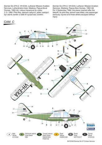 SPECIAL HOBBY 72349 DORNIER Do 27 1/72