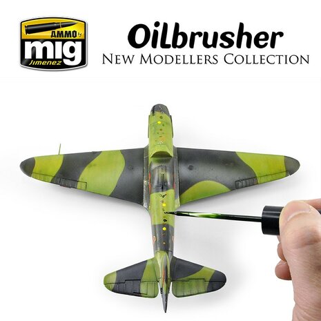 MIG 3529 OILBRUSHER MECHA LIGHT GREEN