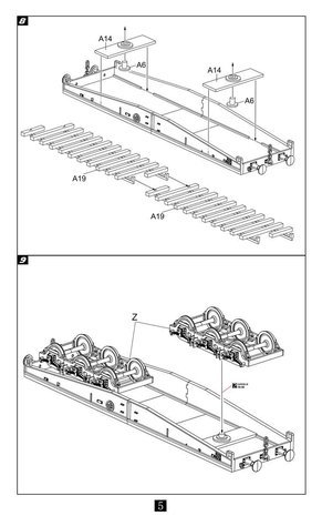MODELCOLLECT UA72043 GERMAN RAILWAY SCHWERER PLATTFORMWAGEN TYPE SSYMS 80 1/72