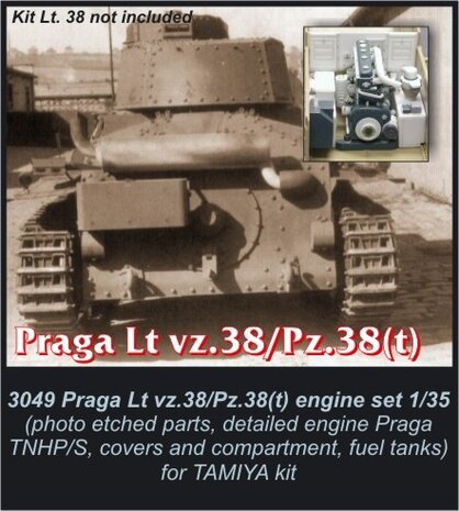 CMK 3049 PRAGA Lt vz. 38/Pz.38(t) engine set 1/35