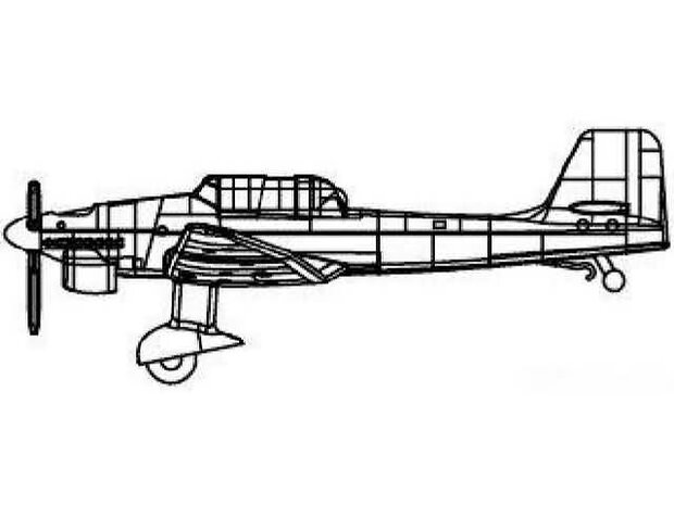 TRUMPETER 06280 Ju-87C-1 1/350