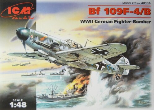 ICM 48104 Bf 109F-4/B 1/48