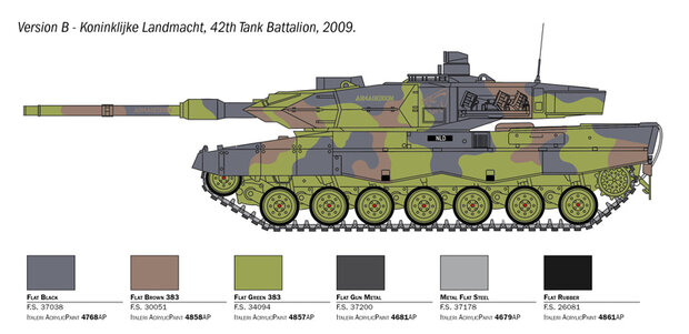 ITA 6567 LEOPARD 2A6 1/35