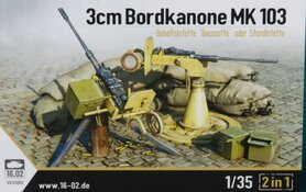 RHEINMETALL VK35002 3CM BORDKANONE MK103 1/35