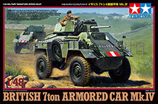 TAMIYA 32587 BRITISH 7TON ARMORED CAR Mk.IV 1/48