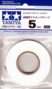 TAMIYA 87179 MASKING TAPE FOR CURVES 5 MM