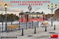 MINIART-35639-STREET-ACCESSORIES-WITH-LAMPS-AND-CLOCKS-1-35