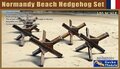 GECKO-MODELS-35GM0081-NORMANDY-BEACH-HEDGEHOG-SET-1-35