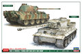 HASEGAWA-30067-TIGER-I-&amp;-PANTHER-G-“GERMAN-ARMY-BATTLE-TANK-COMBO”-1-72
