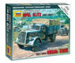 ZVEZDA-6126-GERMAN-TRUCK-OPEL-BLITZ-1937-1944-1-100